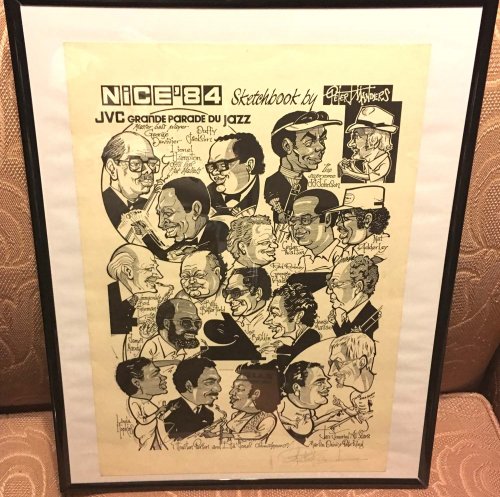 Grande Parade du Jazz, Nice 84' - Poster Signed TH